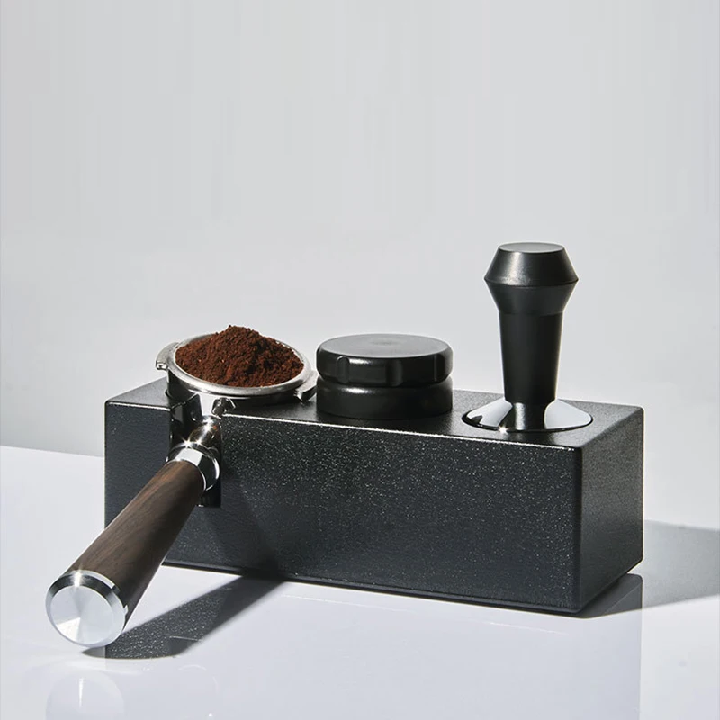 

Universal Household Coffee Machine Handle Bracket Black 51/53MM Coffee pressing foundation make-up base making coffee tools