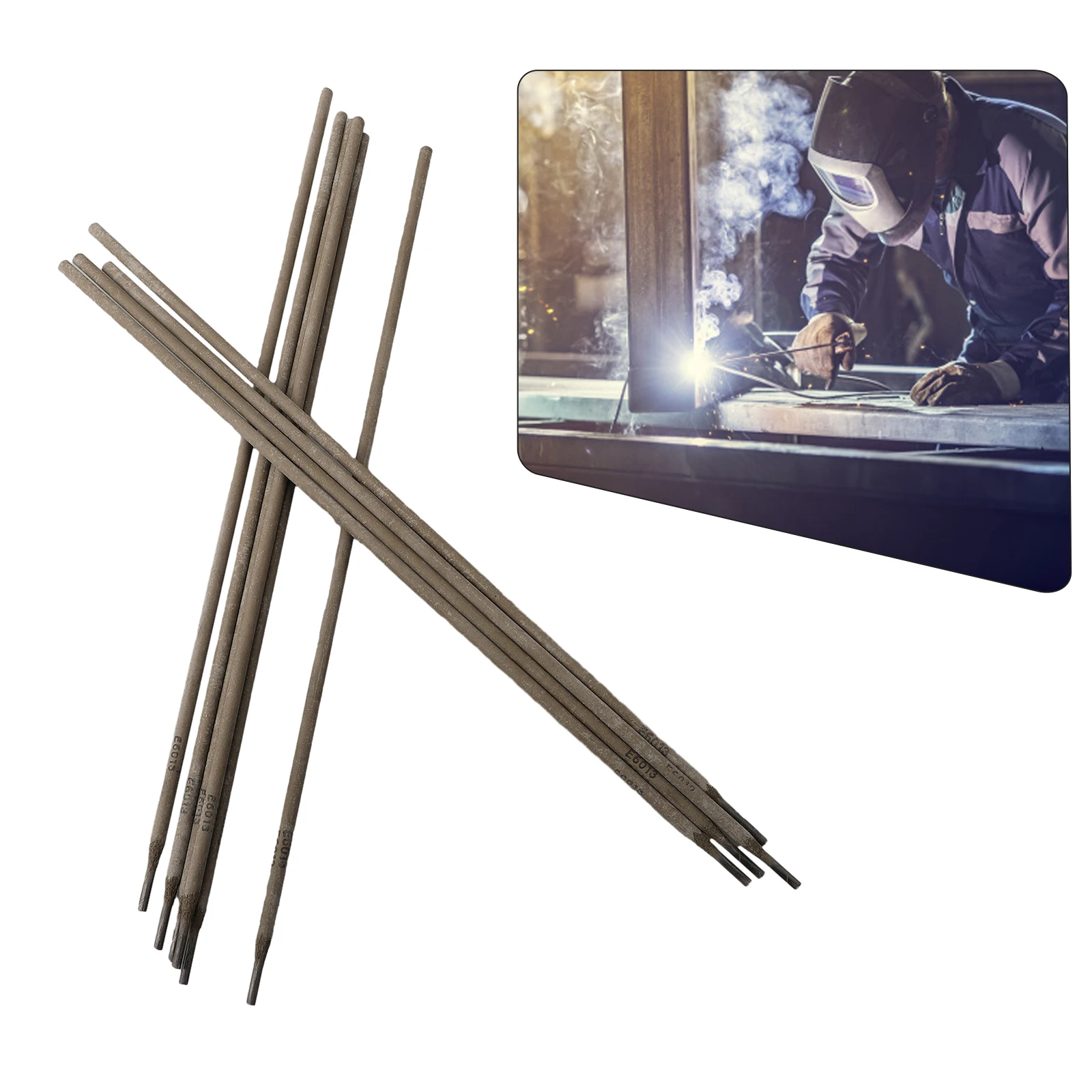 E6031 Welding Electrodes Set of 10 Stainless Steel Rods for Various Mild Steel Projects with Optimal Performance