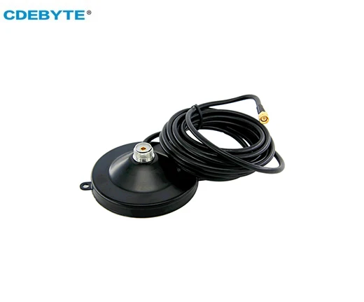 CDEBYTE Antenna SMA-J Interface 433MHz 50Ω 6.0dBi High Gain Module Sucker Antenna SMA-J TX433-XPH-300 IPEX Stamp Hole 1W