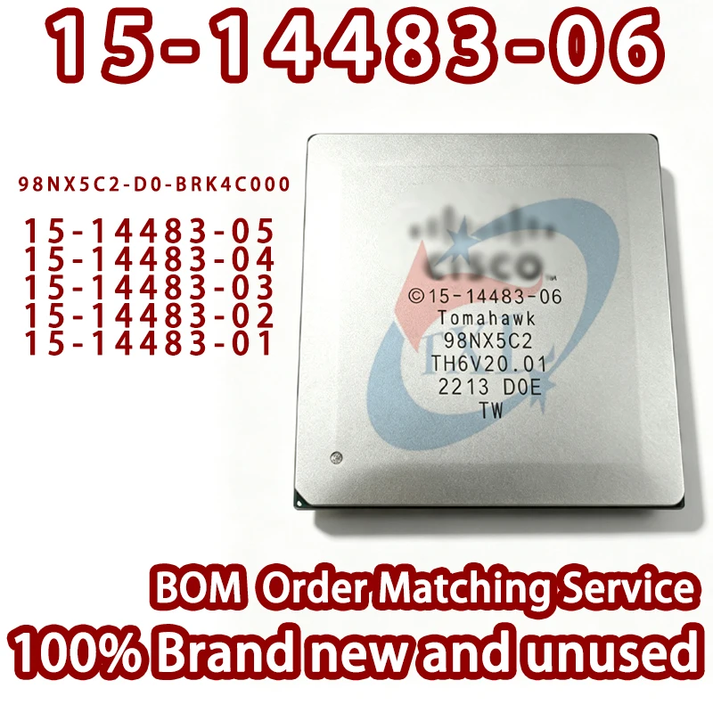 100% Brand New-Marvell-CISCO 15-14483-06-05-04-03-02-01 98NX5C2-D0-BRK4C000 Ethernet Switch ASIC IC FCBGA Network Processor