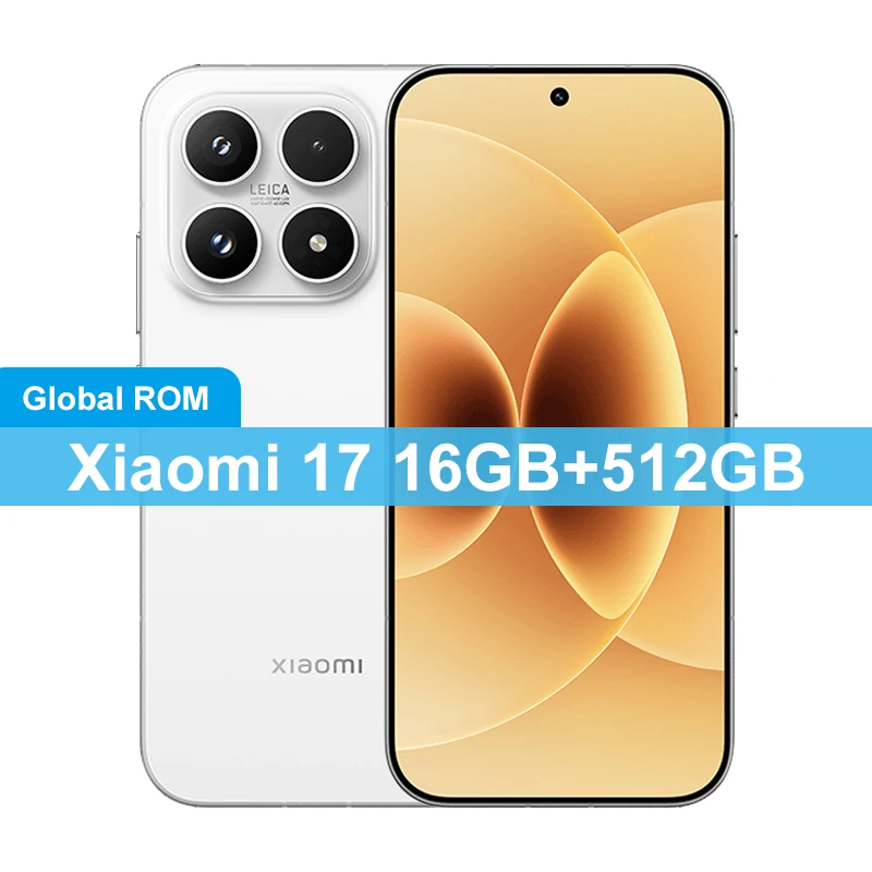 CN Global ROM Xiaomi 17 256GB/512GB 6.3 inch 1.5k OLED Screen