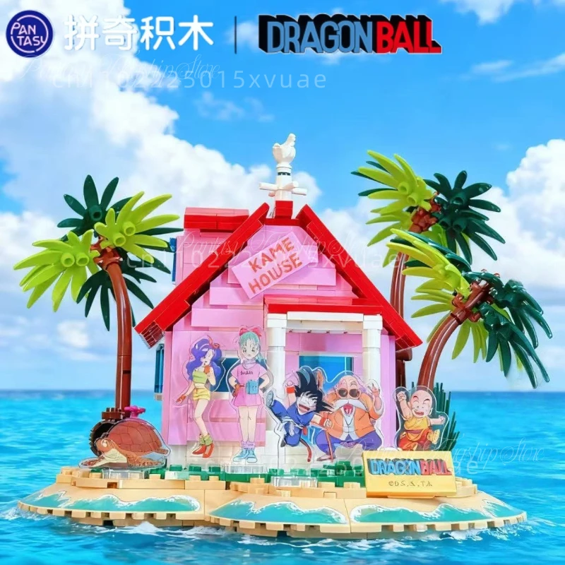 

НОВЫЕ строительные блоки Pantasy, жемчуг дракона, черепаха, дом-отшельник, сборная игрушка, модель уличной сцены, коллекционный орнамент, детский подарок