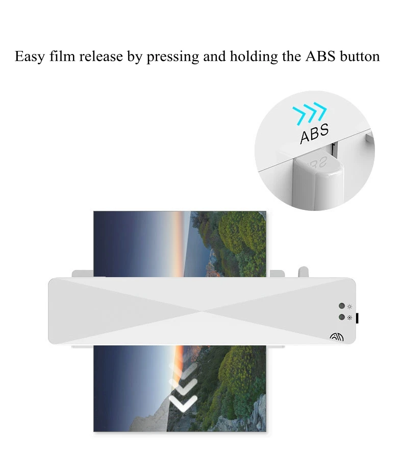 Small Mini Overmoulder A4 Plastic Sealing Machine Cross Border Home Photo Laminator DIY Photo Overmoulder FNL001
