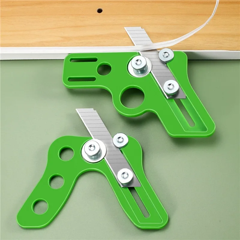 حافة المتقلب سكين جديد الطلاء مجلس التشذيب قطعة أثرية النجارة دليل حافة مكشطة بولي كلوريد الفينيل قطاع الجبس مجلس كشط الأدوات اليدوية