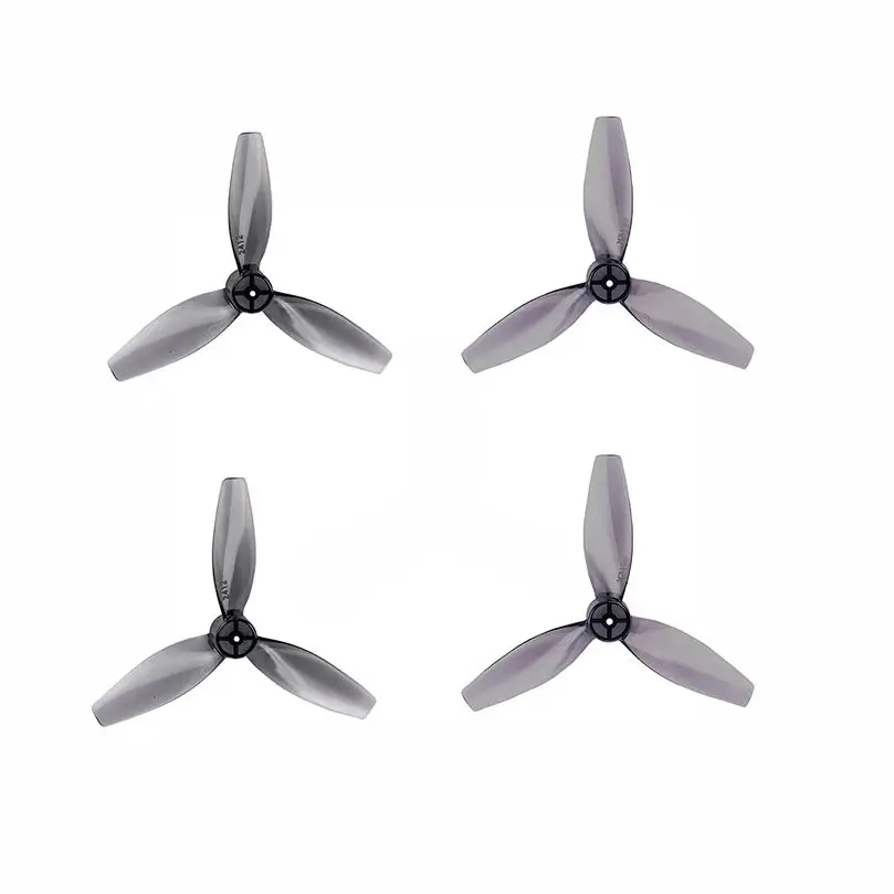 40Pcs/20Pairs Gemfan 2412 61mm 3-blades CW CCW Propeller FPV 1.2mm Hole Props for Toothpick FPV RC Drone 8520 Brushed Motor