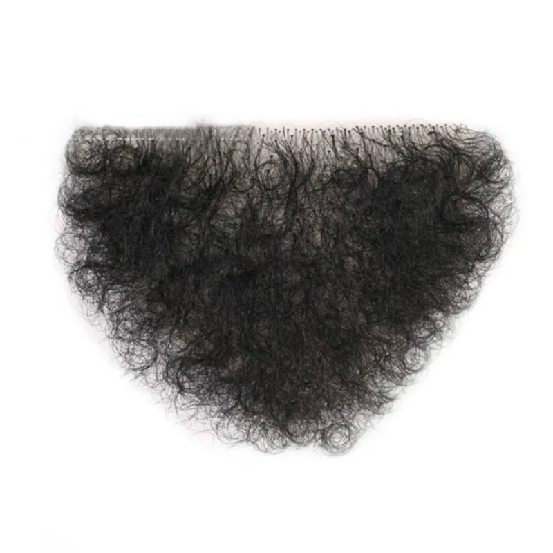 Girl's Pubic Hair Patch Simulated Doll Male Female Body Hair Large-sized Armpit Hair Natural Invisible Breathable Fake Hair