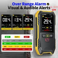 FNIRSI Inductive Wood Moisture Meter Hygrometer Non-contact Detector for Timber Damp Wall and Non-destructive Humidity Testing