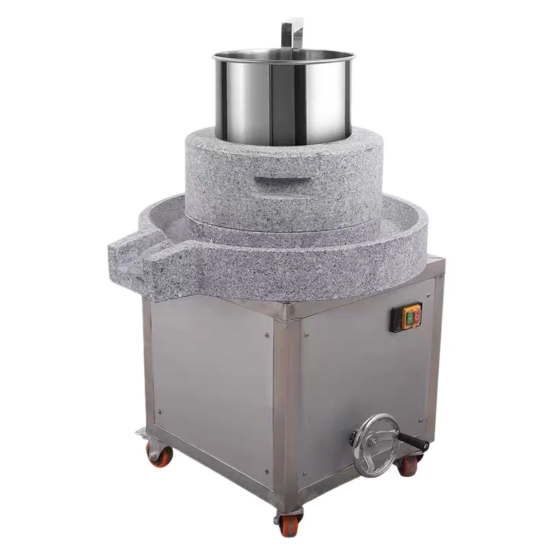 Multifunctional Electric Home Flour Mill Automatic Stone Milling Machine For Wheat Flour Powder New Condition Core Component