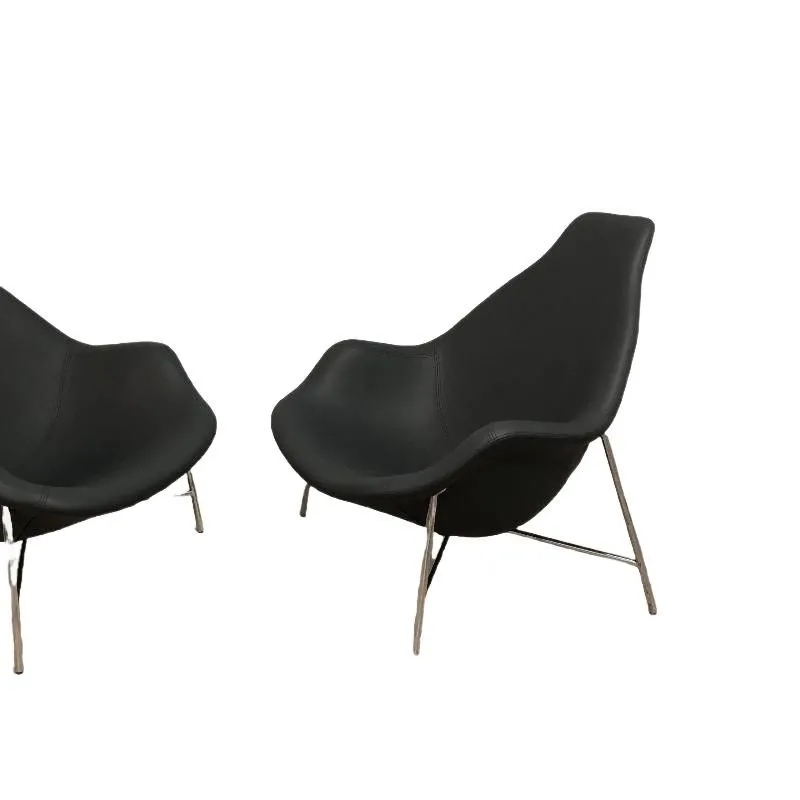 

creative special-shaped minimalist and comfortable single sofa chair, light luxury model room sofa recliner