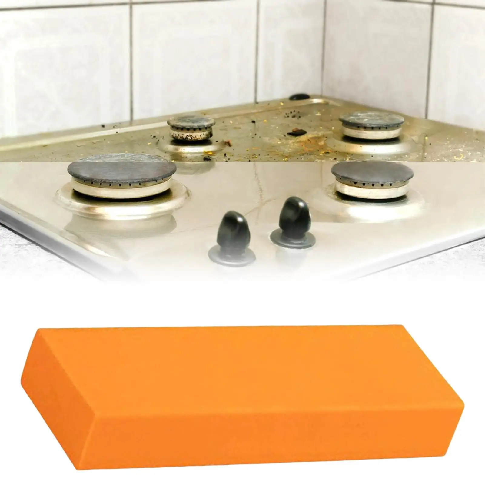 Stainless Steel Rust Remover Reusable Rubber Scale Eraser 8 Pieces Reusable Rubber Stain Remover For Cookware Scale Kitchen