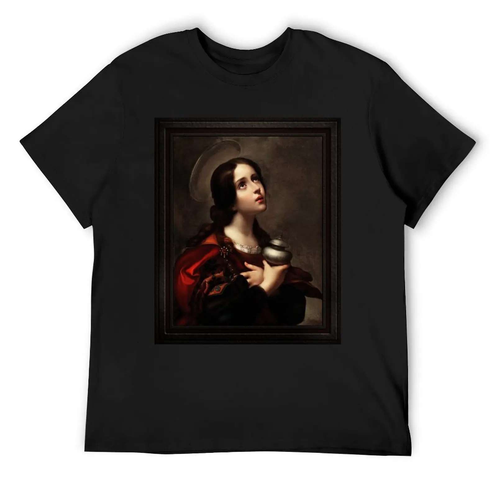 Mary Magdalene by Carlo Dolci Xzendor7 Old Masters Reproductions T-Shirt