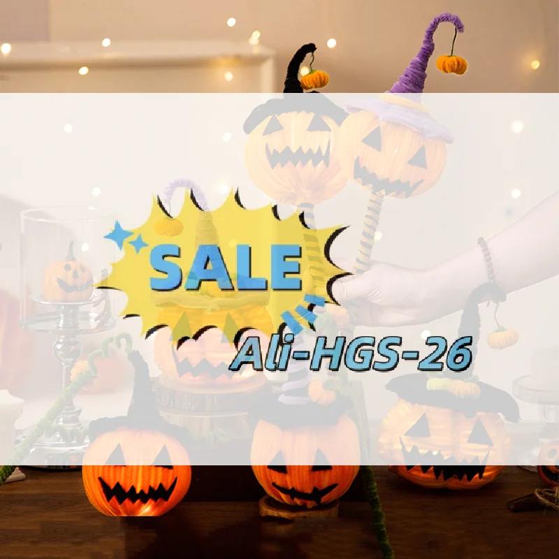 

Halloween Jack-O-Lantern LED Light - Portable Pumpkin Lamp for Indoor Outdoor Garden Party Home Decor​