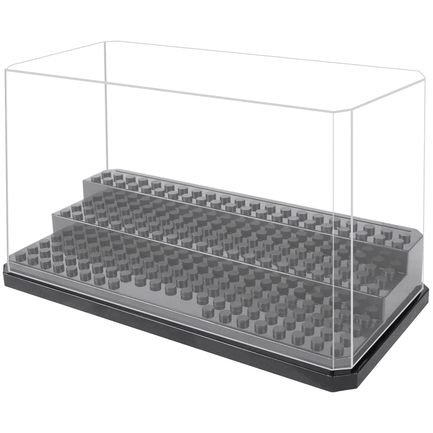 

Acrylic Minifigure Display Case Display Box for Minifigure Action Figures Blocks Removable Display Box Cube Showcase for Models