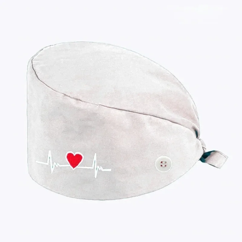 Medical Scrub Cap para Mulheres, Cirurgiões Caps, Nurse Headware, Nursing Hat, Vet Beauty Salon, Skullcap, Acessório Cirúrgico, Nova Venda