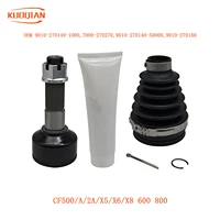 Eje delantero DRVE de goma CF CF500/A/2A/X5/X6/X8 600 800, selladores/eje 9010-270160/ 9010-270140