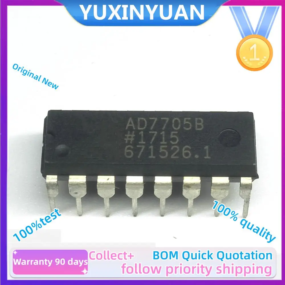 

10PCS/lot 100%New Original AD7705BNZ AD7705BN AD7705B AD7705 DIP IC in Stock100%test