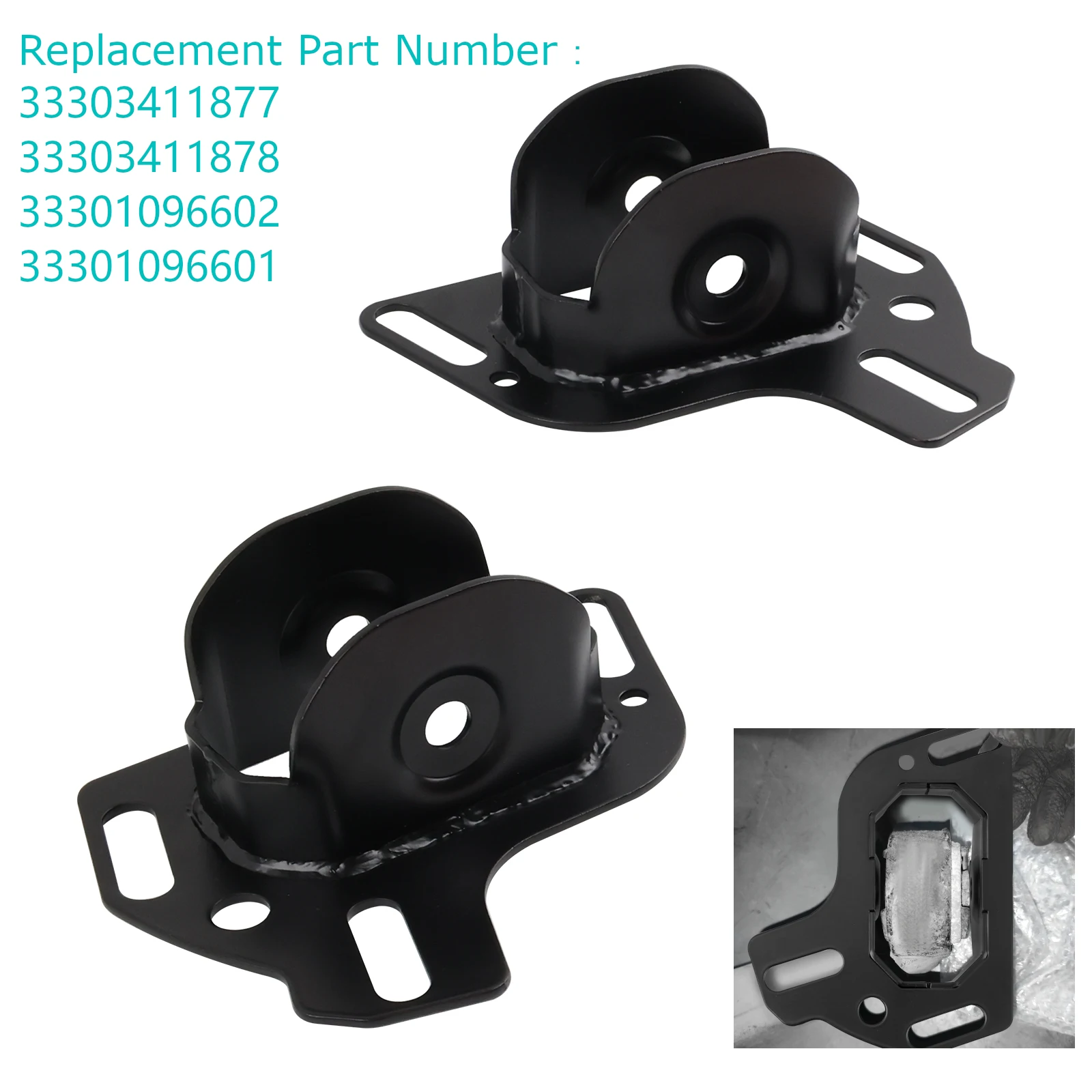 

33303411877 Регулируемые кронштейны заднего продольного рычага для BMW E36 E46 323 325 328 для BMW Z4 E85 E86, замена 33303411878