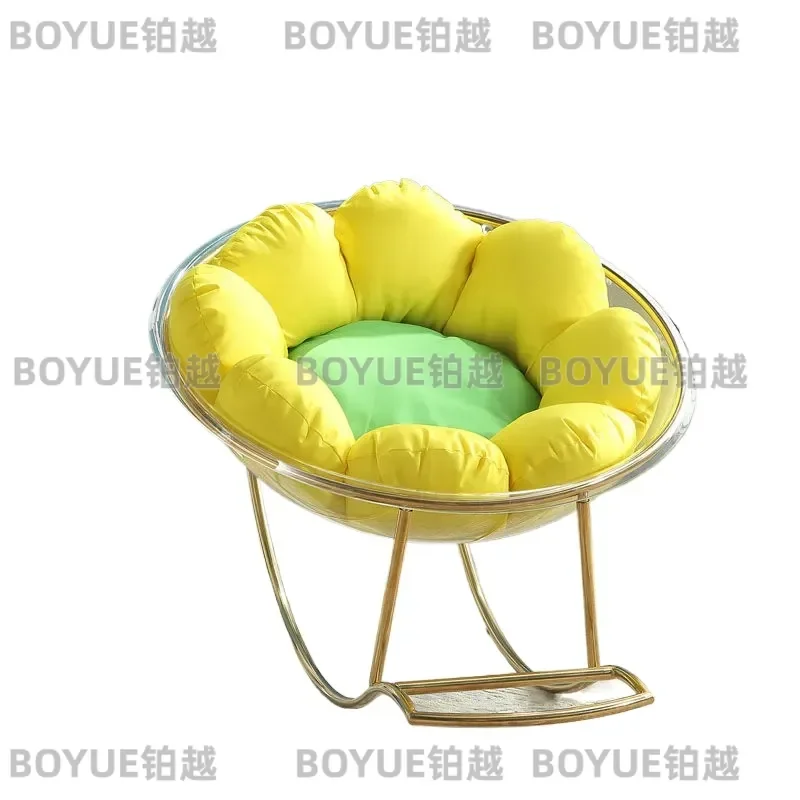 Hanging Basket Chair Outdoor Garden Swing Reclining Bird Nest Rocking Seat Indoor Balcony Bedroom Cozy Hammock for Girls