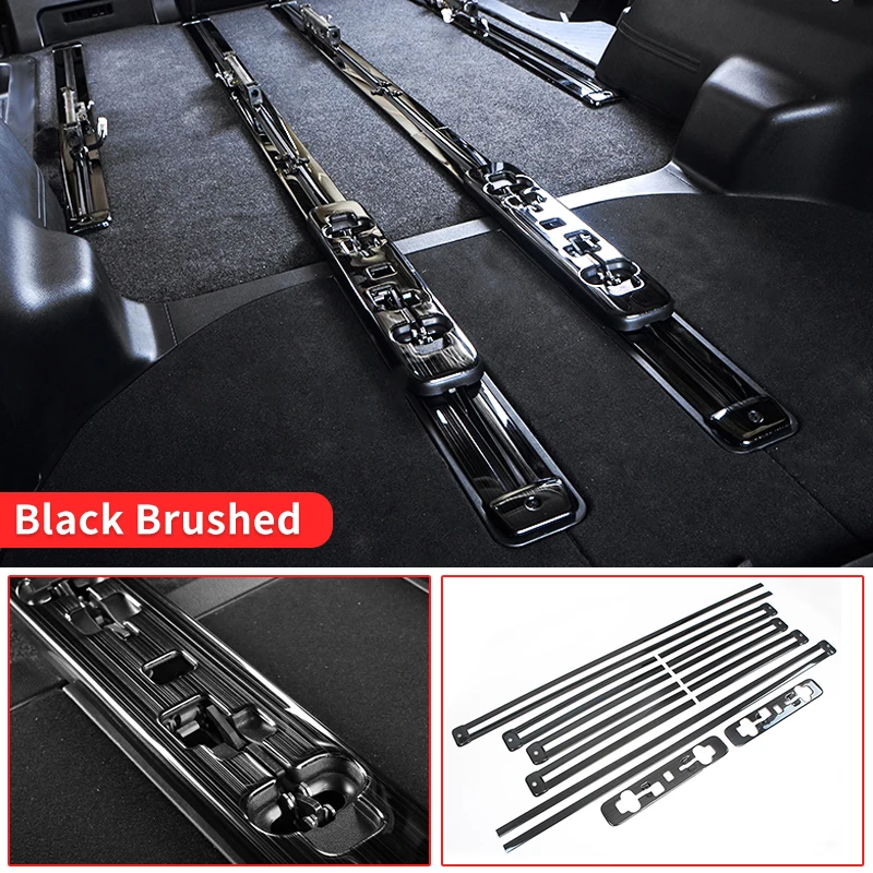 Track Trim Seat Slide Highlight Strip for 2015-2023 Toyota Alphard Vellfire 30 Interior Modification Accessories