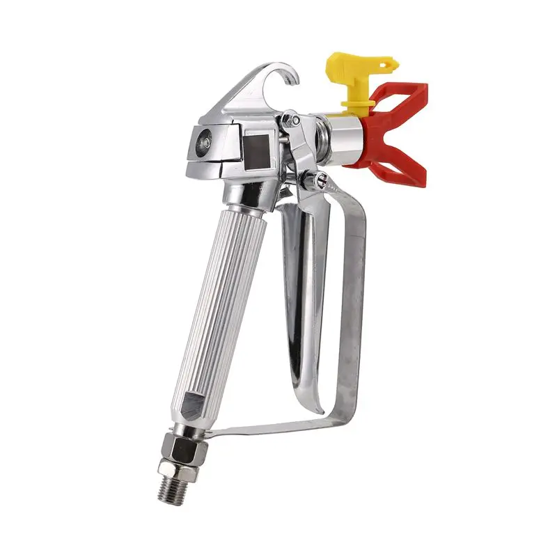 A69E3600 PSI High Pressure Airless Spray Gun Paint Gun Aluminum Spray Gun With 517 Spray Nozzle Seat Grille For Airless Sprayer