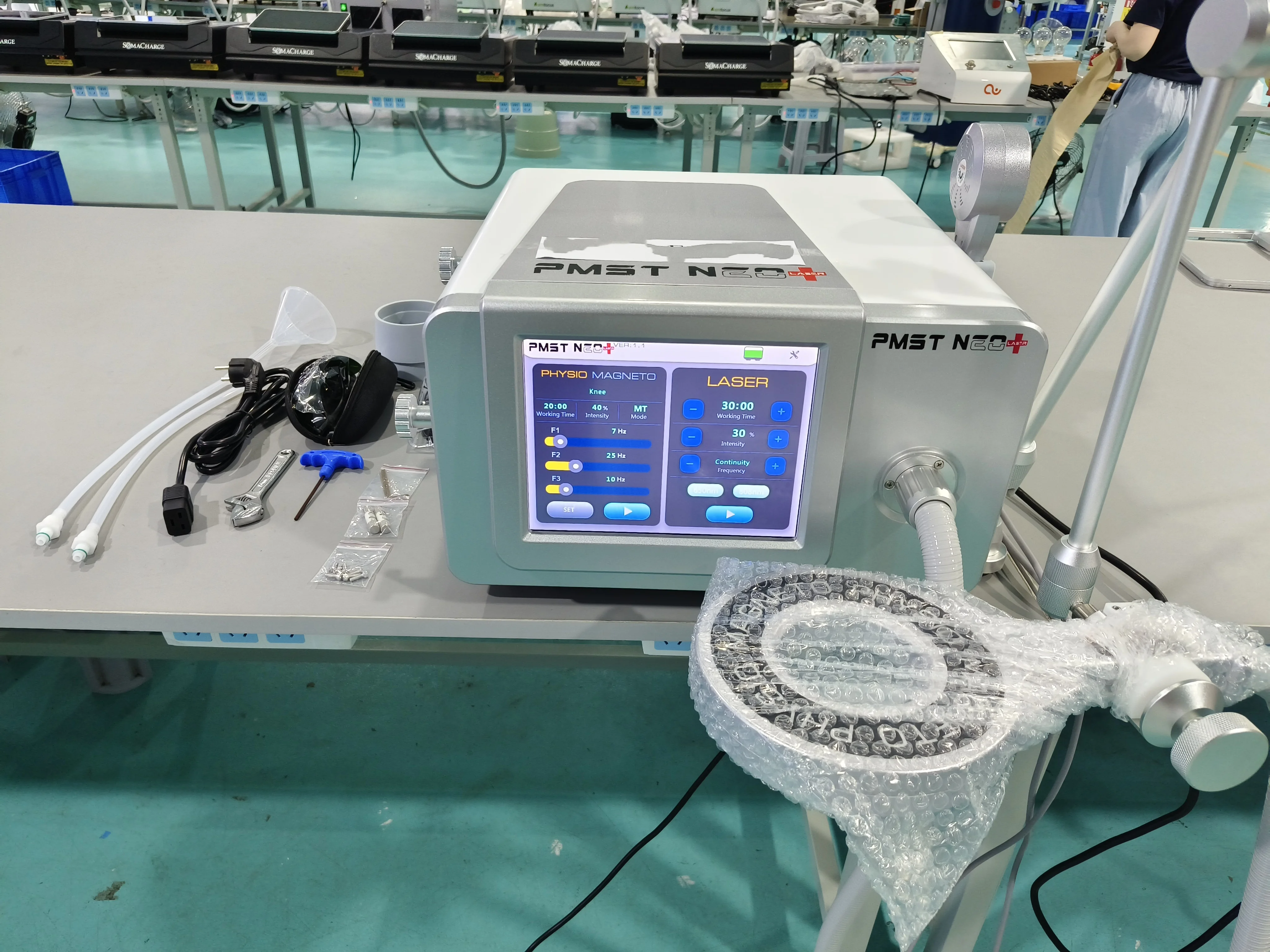

PMST NEO+ Pulsed Electromagnetic Field Superconduction PEMF Laser Therapy for Chronic Pain and Degenerative Arthritis