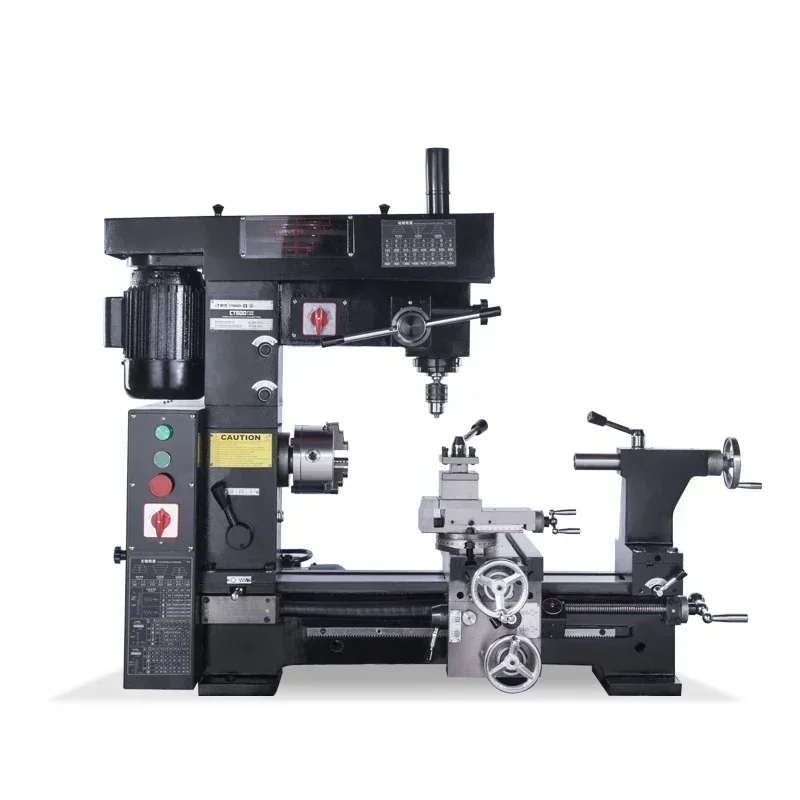 Household lathe milling and drilling machine horizontal manual metal combination lathe