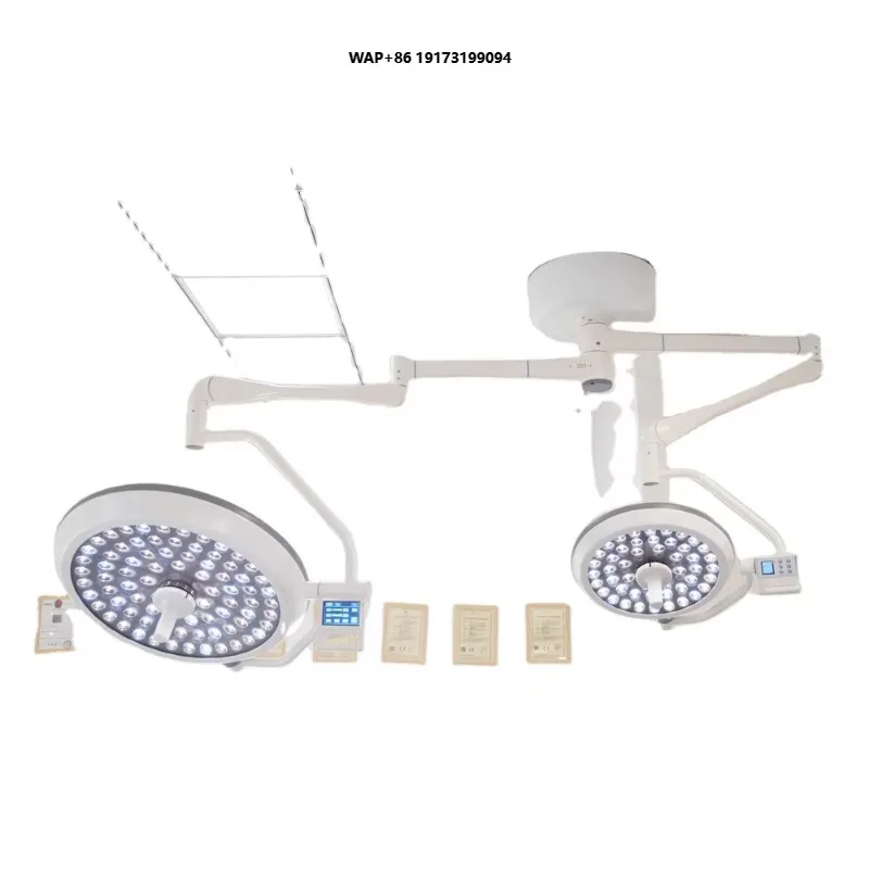 Electric LED surgical shadowless lamp, fully anti-rust structure, high color rendering index 96 4300K color temperature lighting