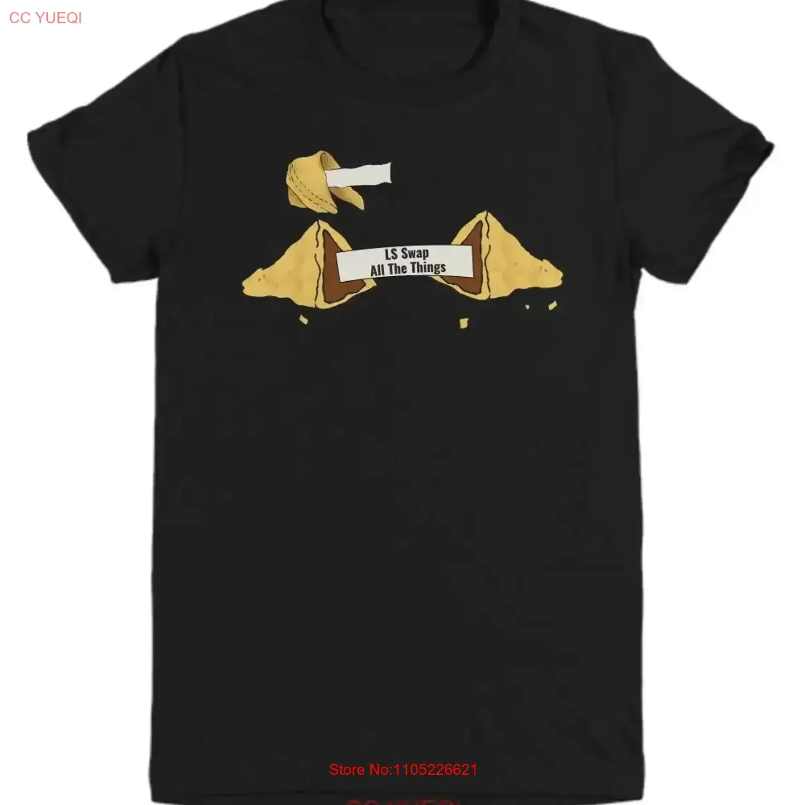LS Swap Fortune Cookie everything all the things v8 Youth T Shirt vintage Washed homme streetwear Top For Everyday Wear