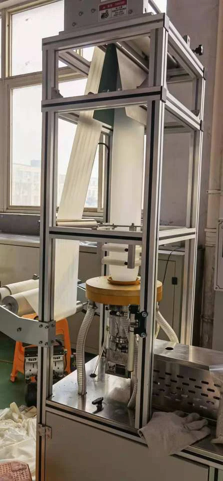 Film Blowing Extruder Three Layer PLA Plastic Blown Film Production Line Equipment