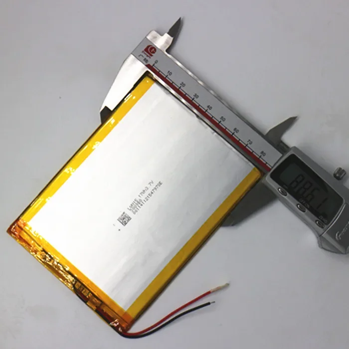 3,7 V lithium-polymeerbatterij 4100 mAh 3590120   Tablet-pc, notebook en andere algemene batterijen