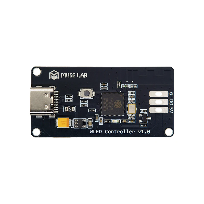 

MuseLab Open-source WLED Controller WS2812B light strip controller RGB full color