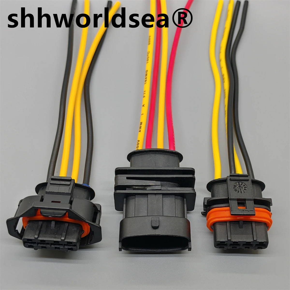 shhworldsea 4 Pin 3.5mm Auto Sensor Connector Plug 1928403736 1928403453 For Buick GT Chevrolet Cruze Ford
