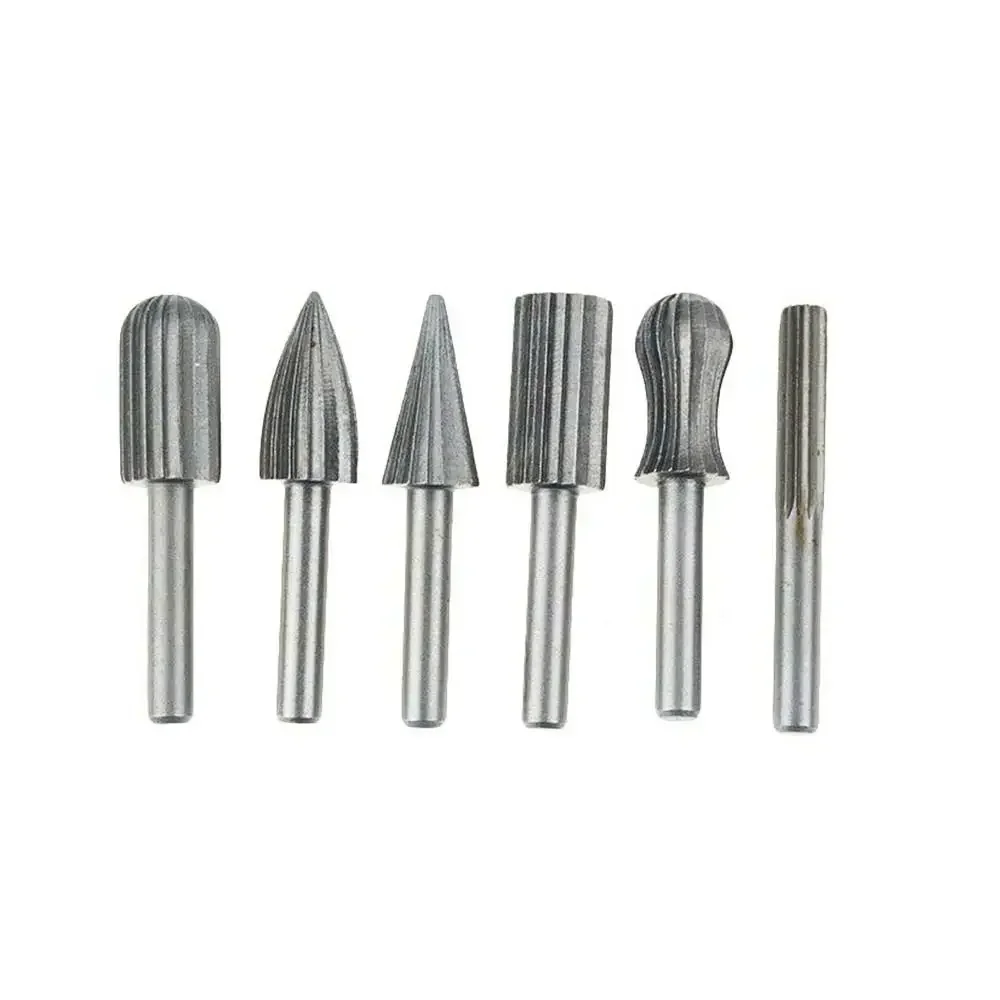 Imagem -04 - Krachtige-carbide Cutter Grupo Rotary Burr Grupo Cnc Gravura Bit Rotary File Bur Shank Moagem mm Pcs