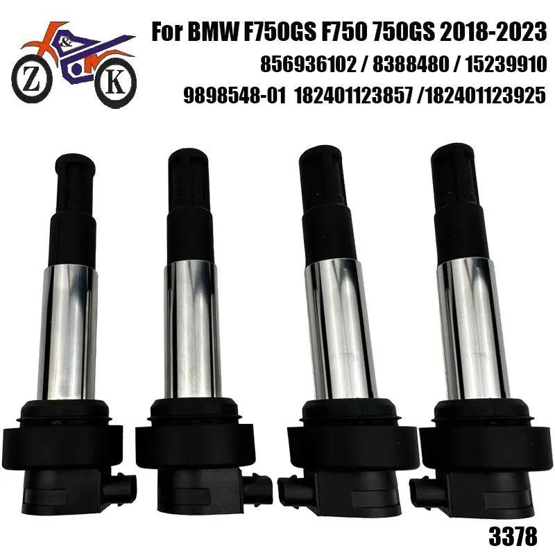 

1/ 4Pcs Motorcycle Ignition Coil For BMW F750GS F750 750GS 2018-2023 9898548-01 Replacment Motorcycle Accessories