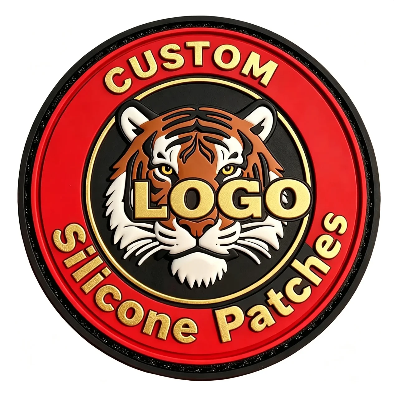 Patchs personnalisés en PVC et caoutchouc à coudre, patchs auto-agrippants, autocollants pour vêtements, badges DIY pour la décoration de vêtements, sacs et chapeaux