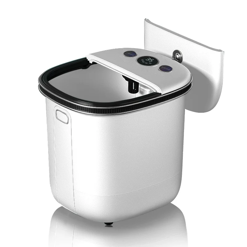 Electric Shiatsu Intelligent Foot Spa Massager Steam Footbath Detox for Circulation High-tech Electric Foot Soaking Bucket