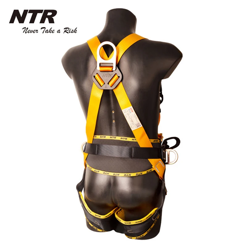 Professional Construction Full Body Harness Outdoor Rock Climbing Safety Belt High Altitude Anti Fall Protective Gear