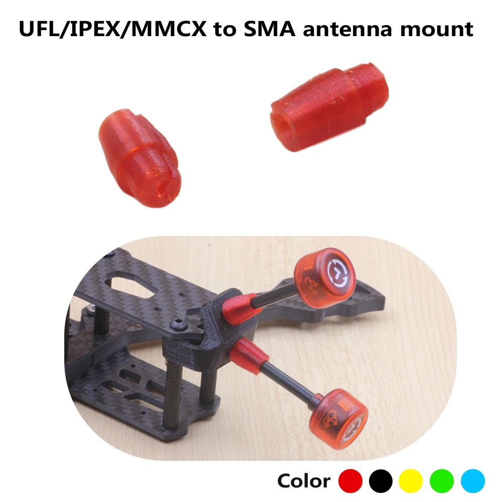 4pcs 3D Printing TPU UFL/IPEX/MMCX to SMA Antenna mount Fixed Buckle for Caddx Vista Digital HD FPV System Antenna DIY Parts