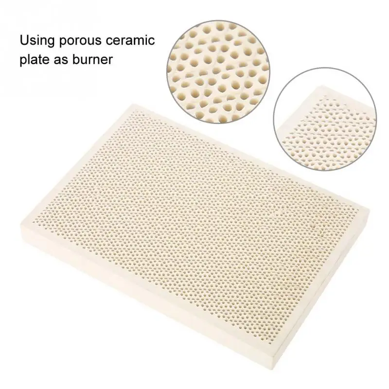 135 *95* 13mm Ceramic Honeycomb Soldering Board Jewelry Heating Paint Printing Drying Tool Plate Jewelry Processing Making Tool