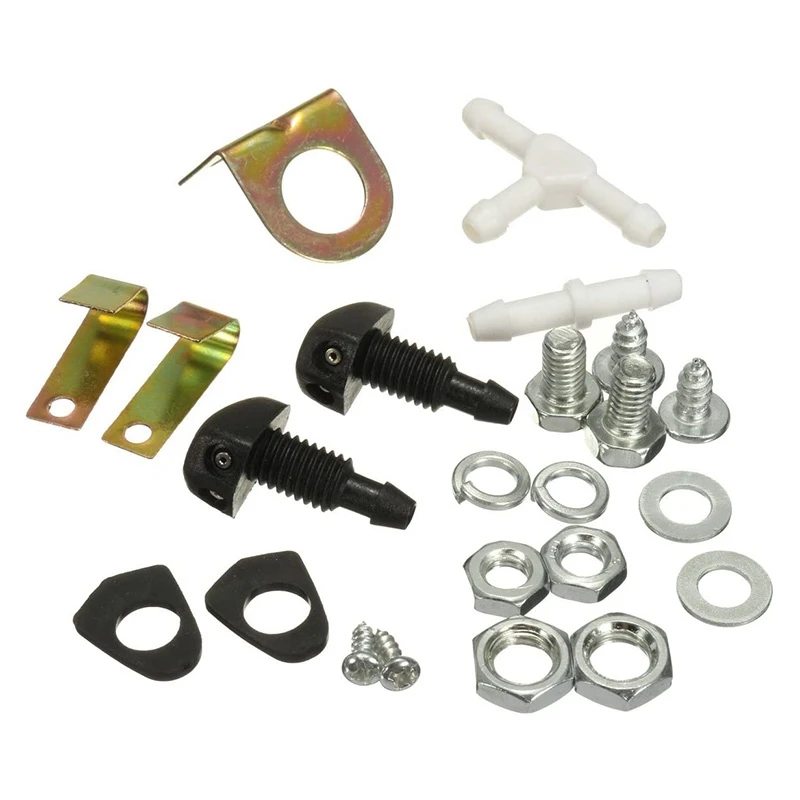 

Универсальный комплект для системы омывания лобового стекла автомобиля: бачок для жидкости, насос, кнопка-переключатель 160186