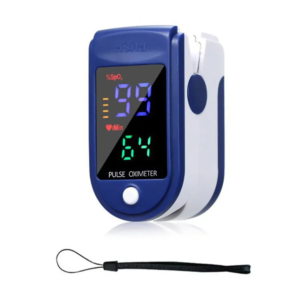 Vinger Clip Oximeter Thuisgebruik Led Oximeter Thuisgebruik Meter Draagbare Visuele Vinger Clip Oximeter Verzadiging Mete