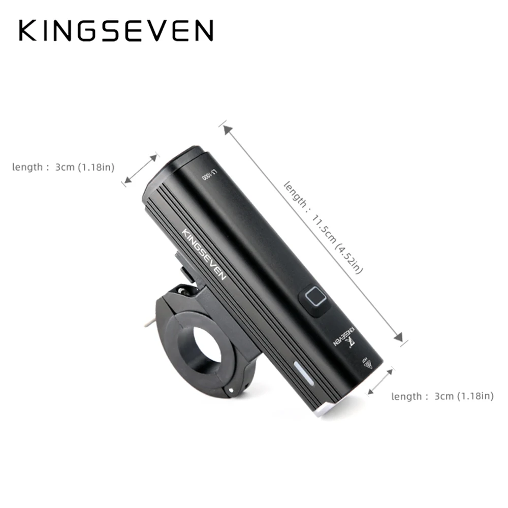 KINGSEVEN Bicycle Head Lights Sunny 1000 Lumen Grande Power Bank Mon Flashlight Handlebar Waterproof MTB Bike Cycling Highlight