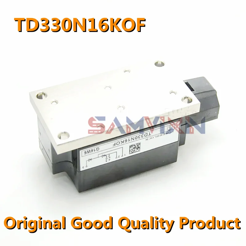 

TD330N16KOF (1 шт.) Тиристорный модуль PCT IGBT 1,6 кВ 9,1 кА 5-контактный PB50, оригинал, в наличии