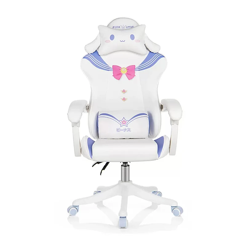

Fashion New Computer Chair Cute Girls E-sports Chair Home Student Dormitory Pink Learning Chair Anchor Live Office Chair Jap