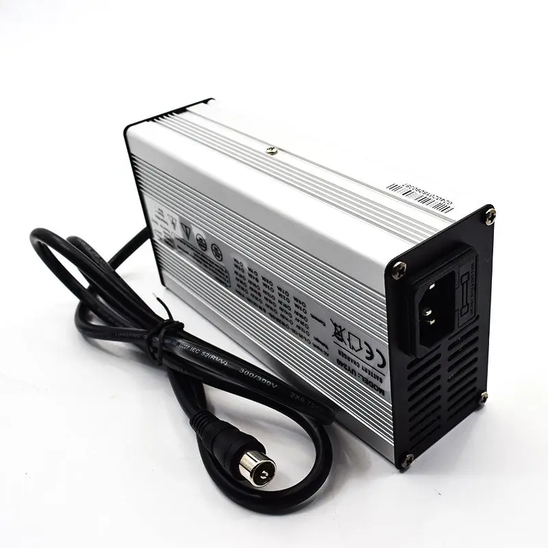 High Quality 48V Battery Charger with SCP Function 58.4V4A 54.6V 4A AC/DC Port for Electric Scooter