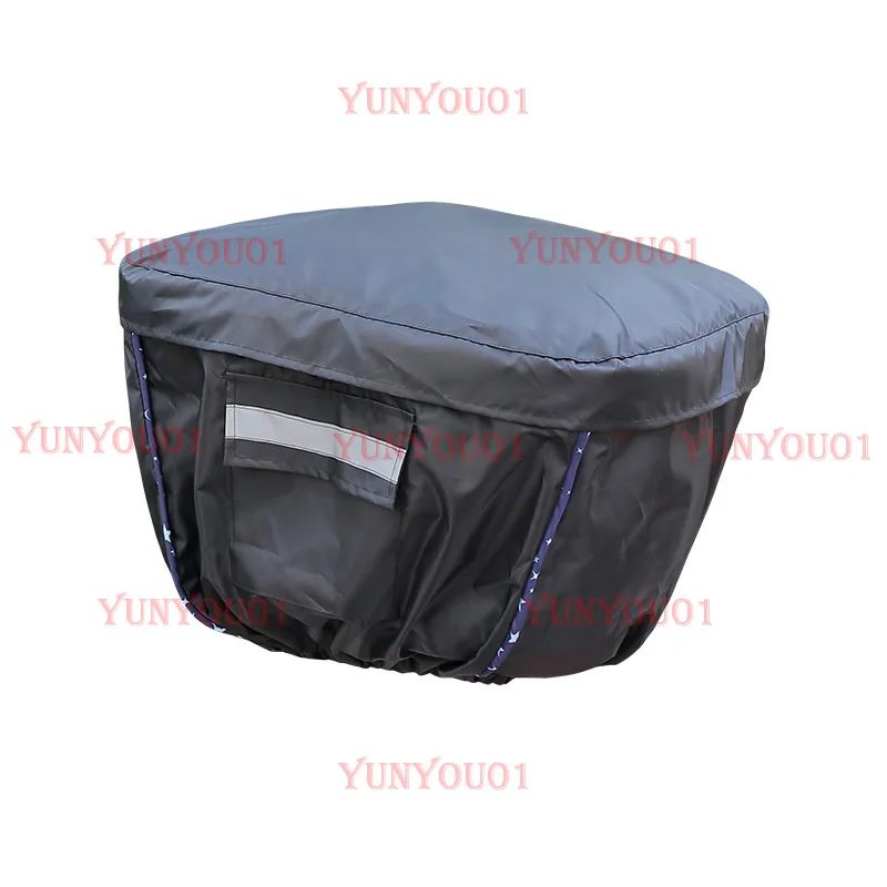 

Bicycle Electric Vehicle Front Basket Cover Can Be Retractable and Stored