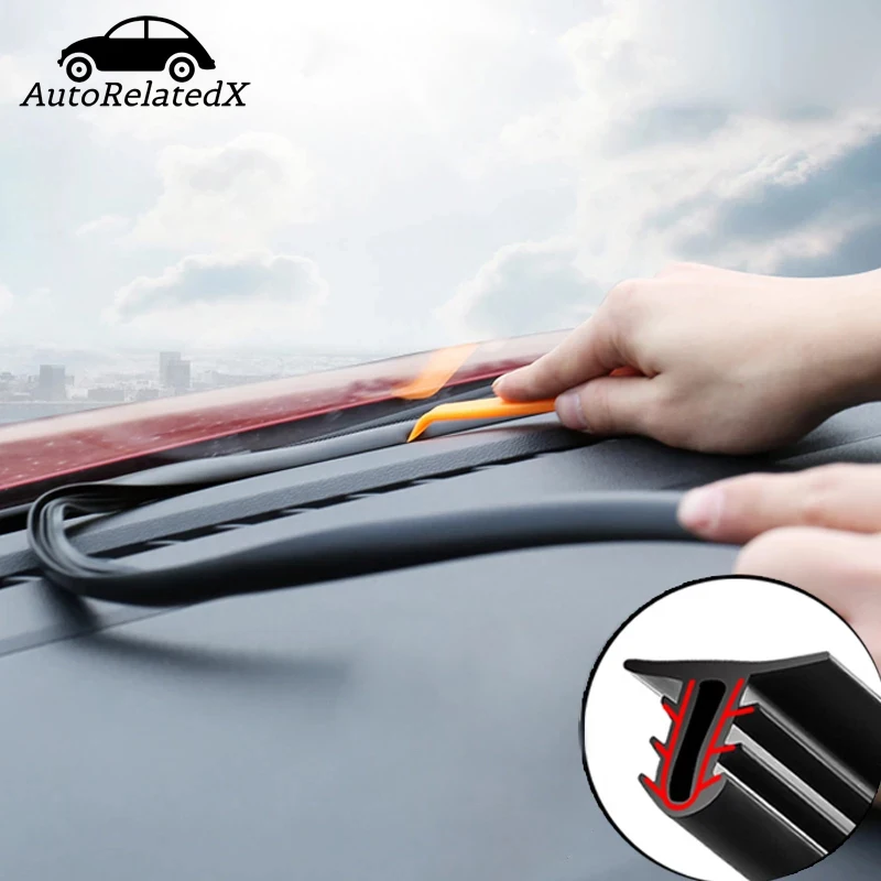 

Car Dashboard Sealing Strips Filler Weatherstrip For HYUNDAI IX35 Solaris Opel Mokka Audi a4 b8 kia sportage