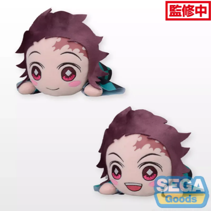 

30cm Sega Demon Slayer Agatsuma Zenitsu Kamado Tanjirou Plush Plush Toy In A Prone Position Kawaii Toy Birthday Gifts