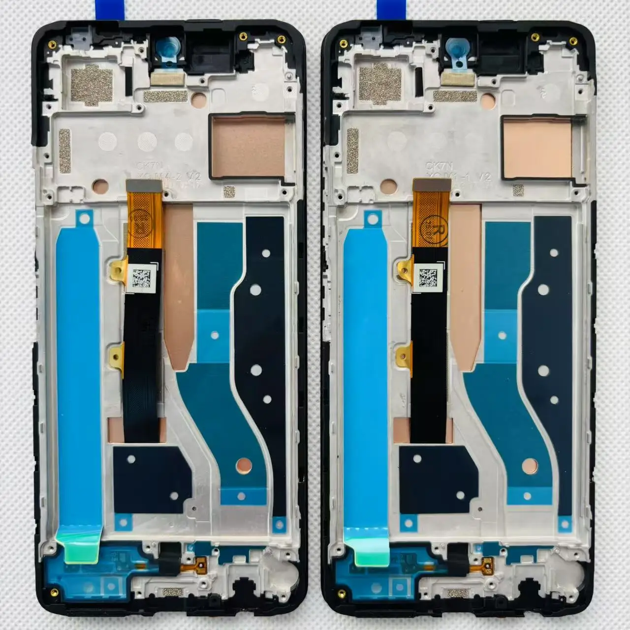 Original 6.67'' For Infinix Tecno Camon 20 CK6n LCD Screen Touch Frame Panel For Tecno Camon 20 Pro Premier 4G 5G CK7n CK8n CK9n
