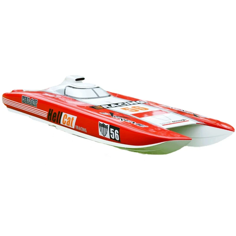 135CM Remote Control Boat G30E Akira 30CC Oil-powered Remote Control Boat Oil Tanker Fiberglass Boat Hull with Basic Components